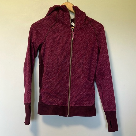 Lululemon Women's Purple pink scuba hoodie Hooded Jacket - Picture 1 of 5